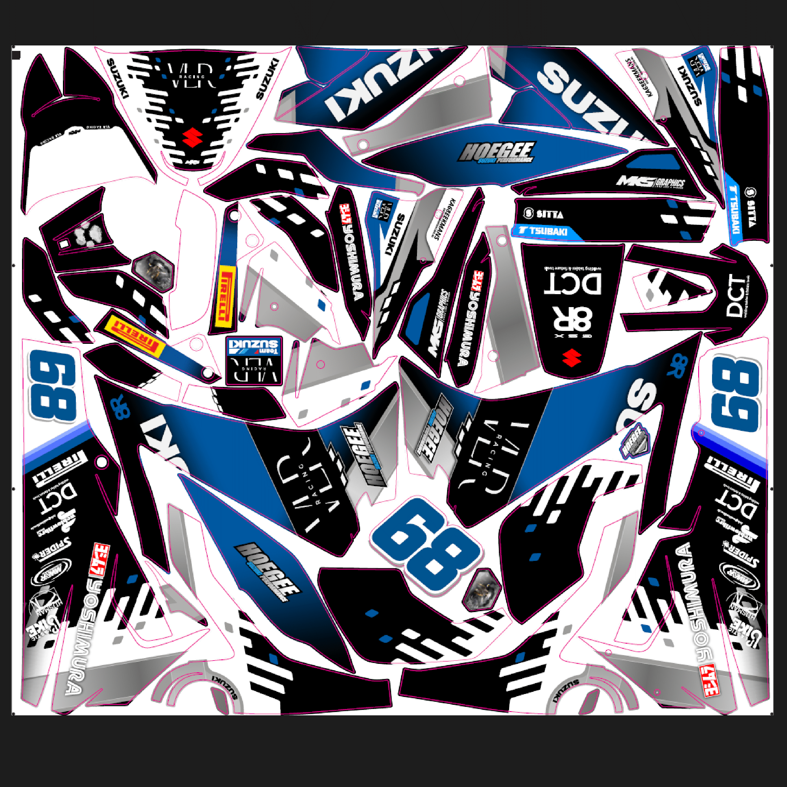 True shape nesting workflow